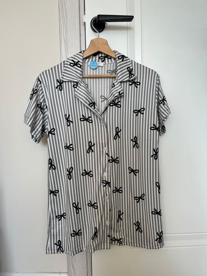 Blue Bowl Milan Kadın Pijama Takımı - Kısa Kollu