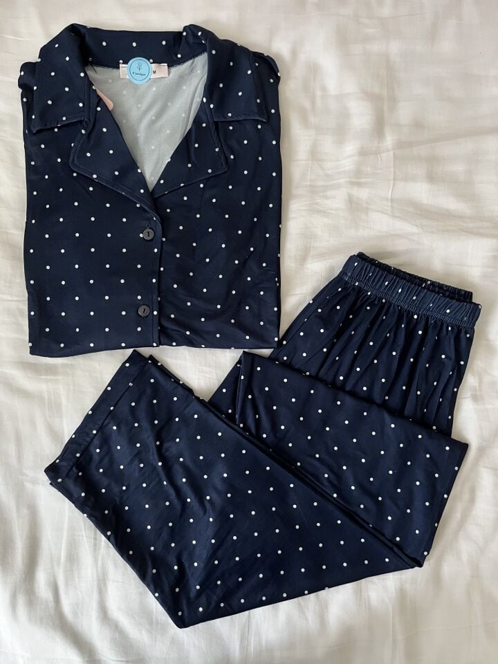 Happy Dots Kadın Pijama Takımı - Uzun Kollu