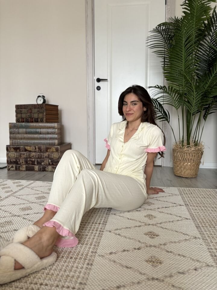 Pegasus Butter Kadın Pijama Takımı - Kısa Kollu